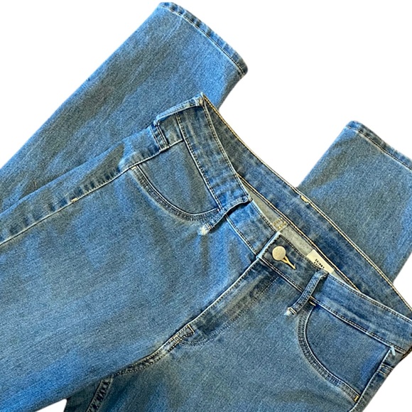 Womens Denim Jeans, Skinny Ankle Denim Jeans, Denim Pants, Regular Waist Jeans - Picture 4 of 15